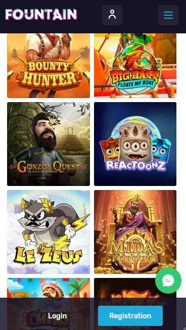 Fountain Casino App Vorschau